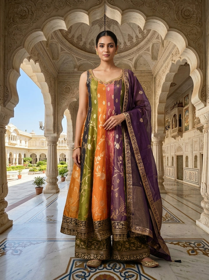 Multi Color Tissue Three Piece Set