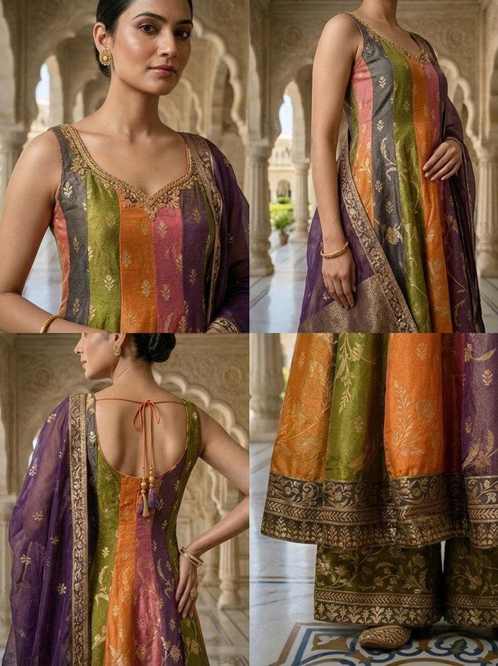 Multi Color Tissue Three Piece Set