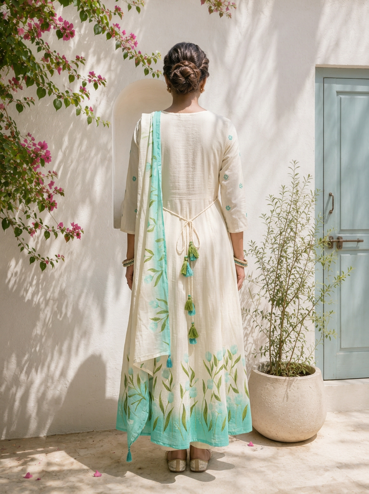 Ferozi Cotton Tulip Printed Three Piece Set