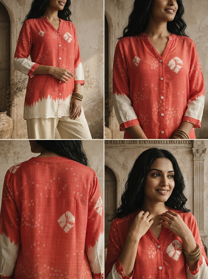 Onion Cotton Dots Printed Top