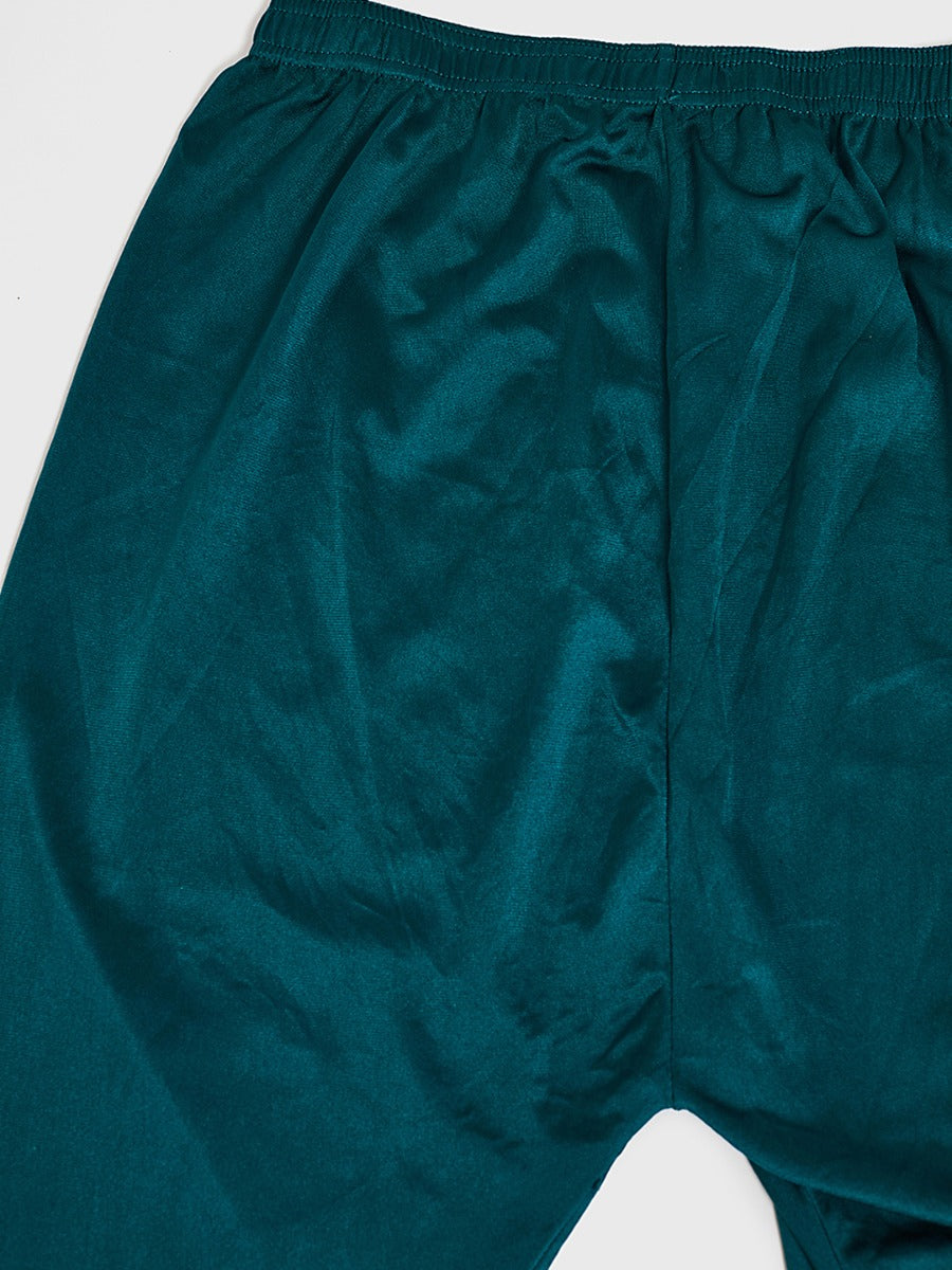 Neerus Blue Printed Anarkali Kurta With Dupatta