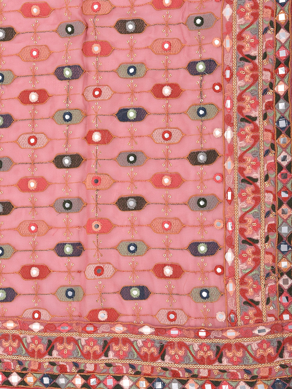 Neerus Purple Embroidered Anarkali Kurta With Dupatta