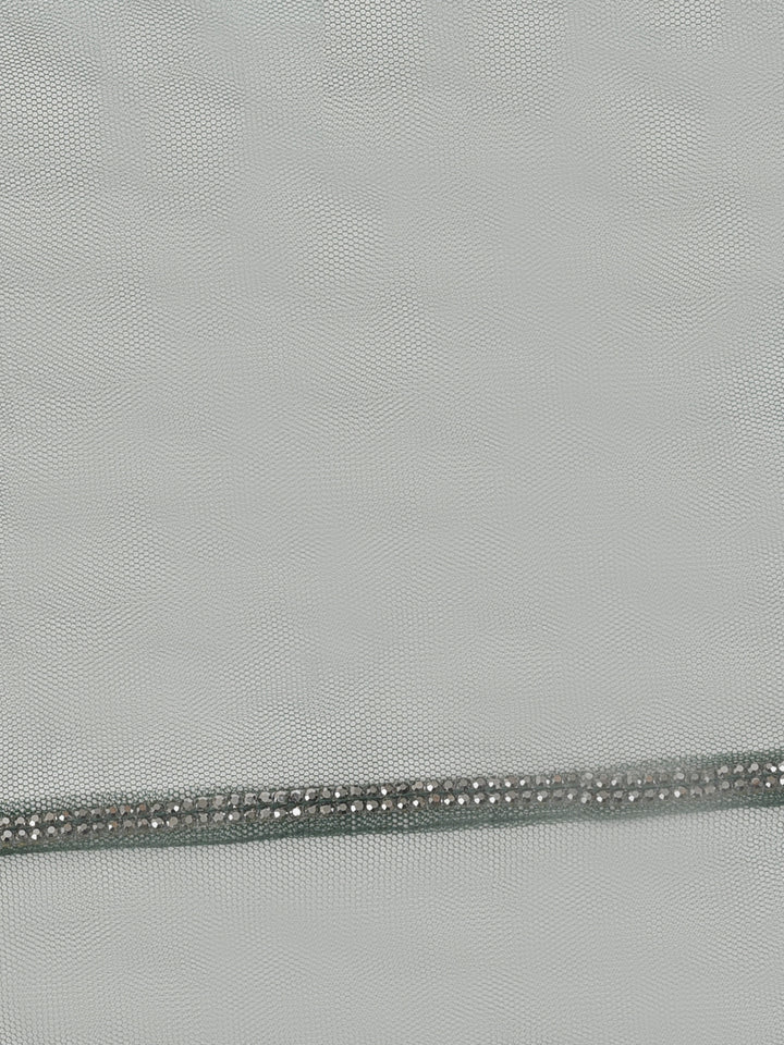 Neerus Green georgette embellished lehenga choli - detail view 3