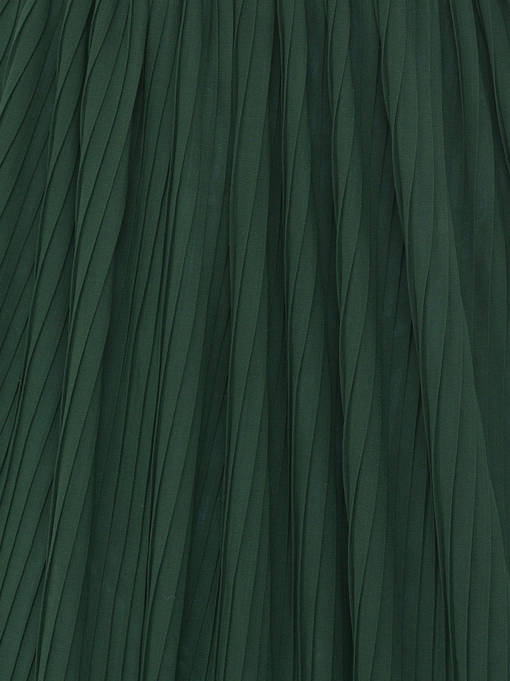 Neerus Green georgette embellished lehenga choli - detail view 4