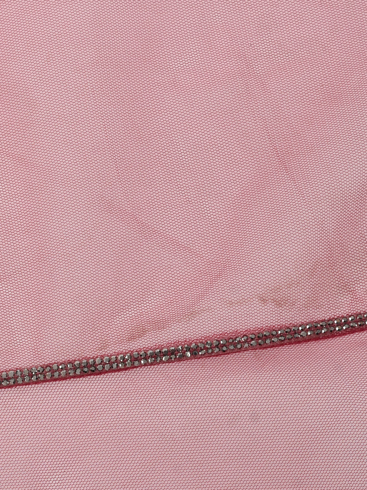 Neerus Rani Color Georgette Fabric Lehenga Choli