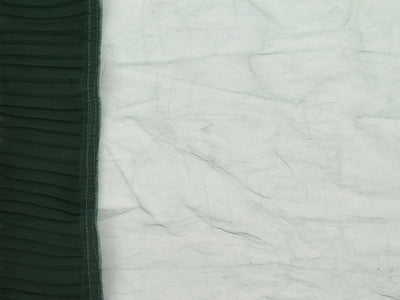 Neeru'S bottle green color, georgette fabric lehenga choli