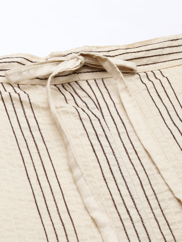 Neerus Beige Color Pants