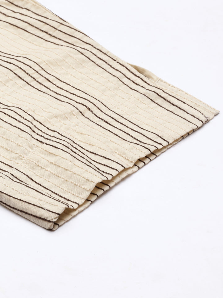 Neerus Beige Color Pants