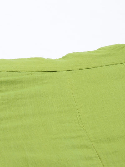 Neeru'S Lime Green Color Plazzo