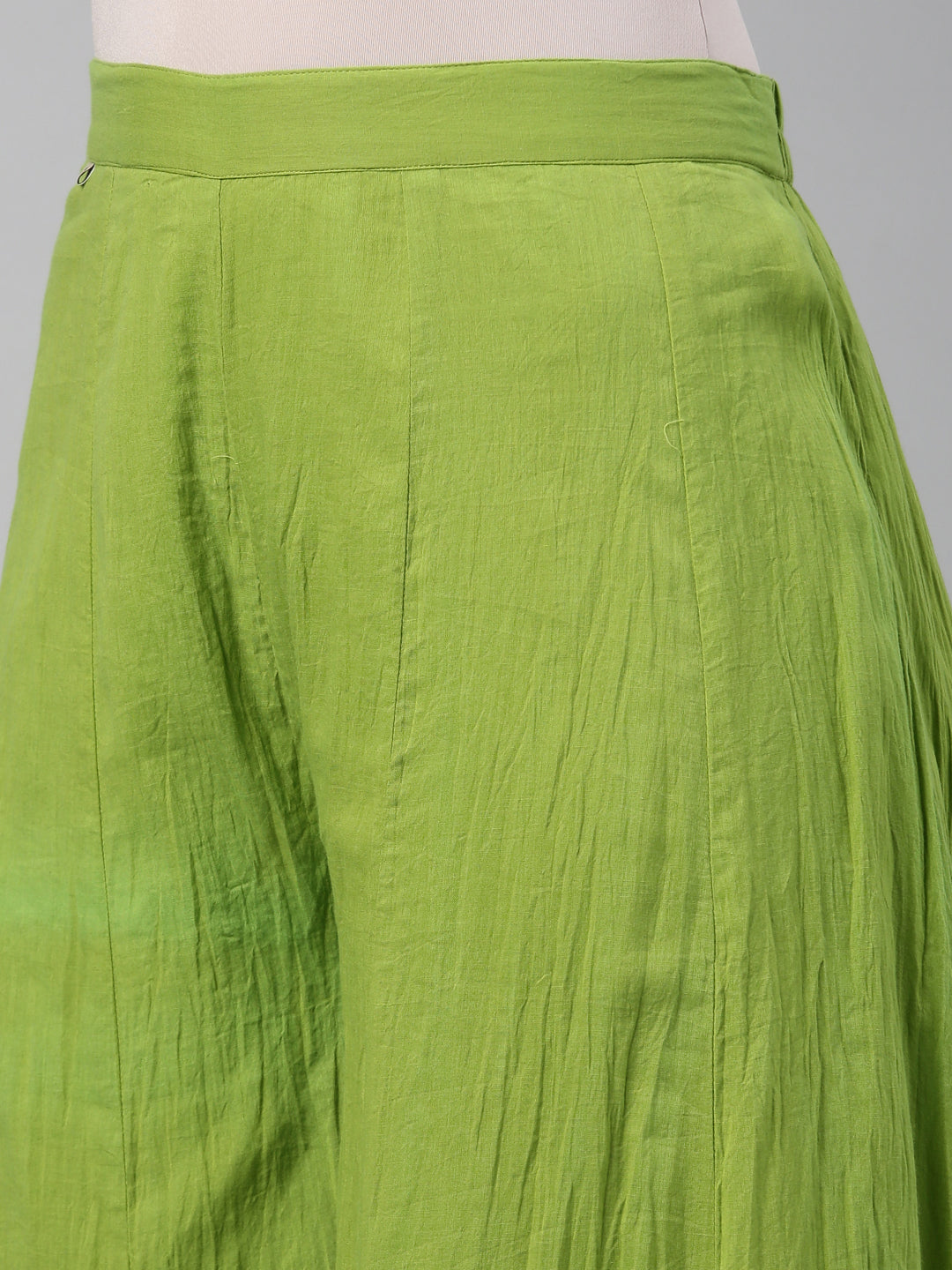 Neeru'S Lime Green Color Plazzo