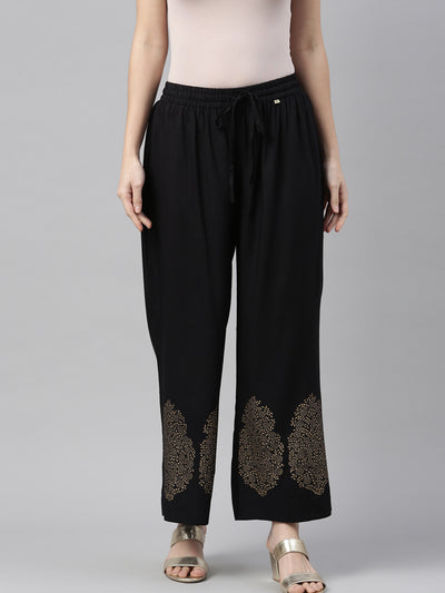 Neeru'S Black Color Plazzo