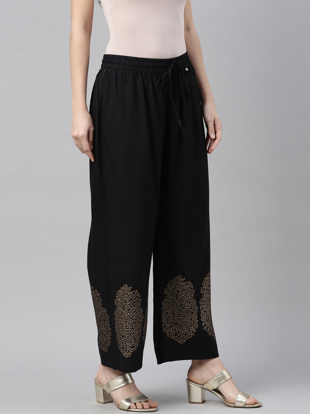 Neeru'S Black Color Plazzo