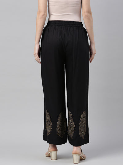 Neeru'S Black Color Plazzo