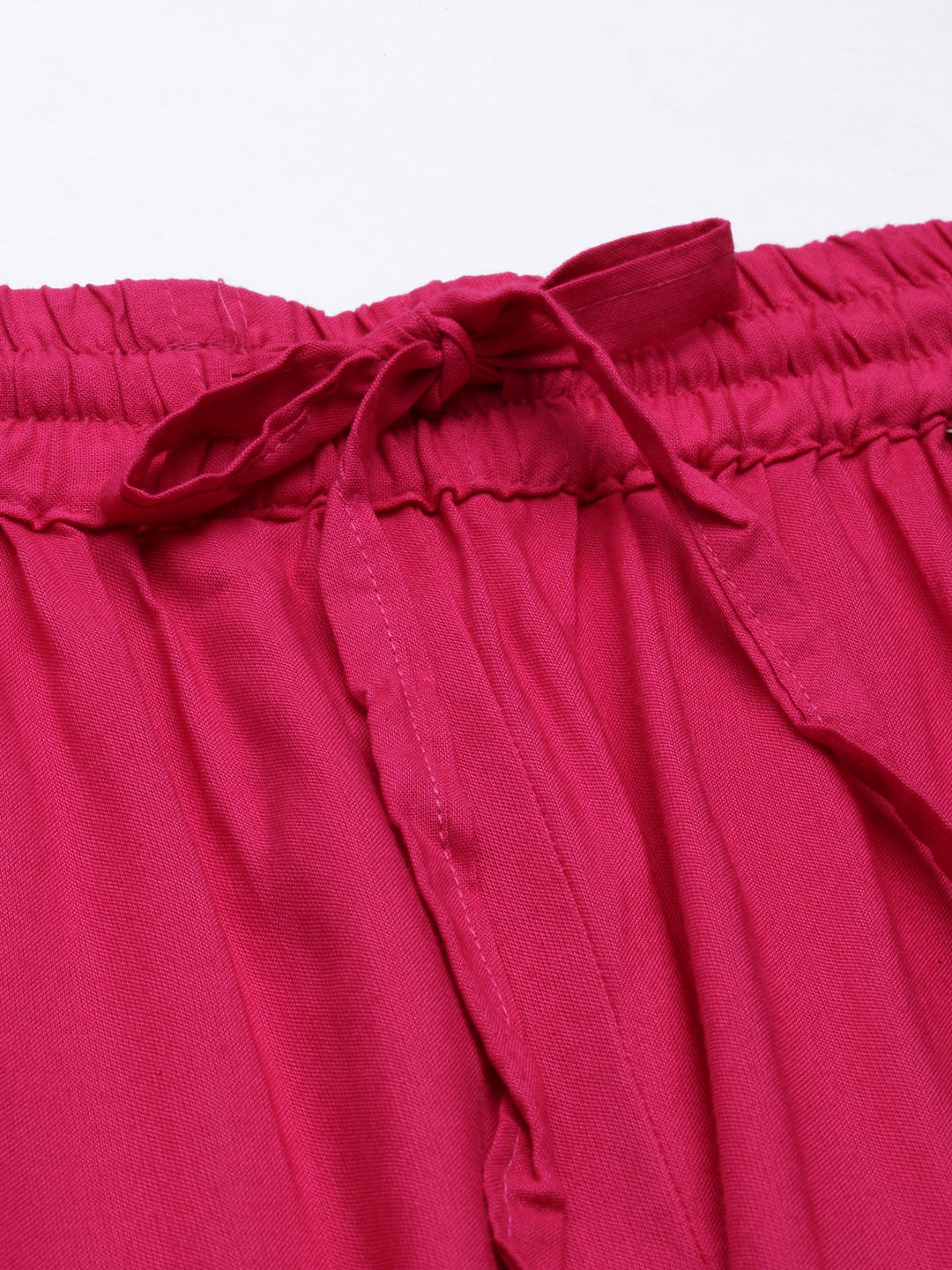 Neeru'S Rani Pink Color Plazzo
