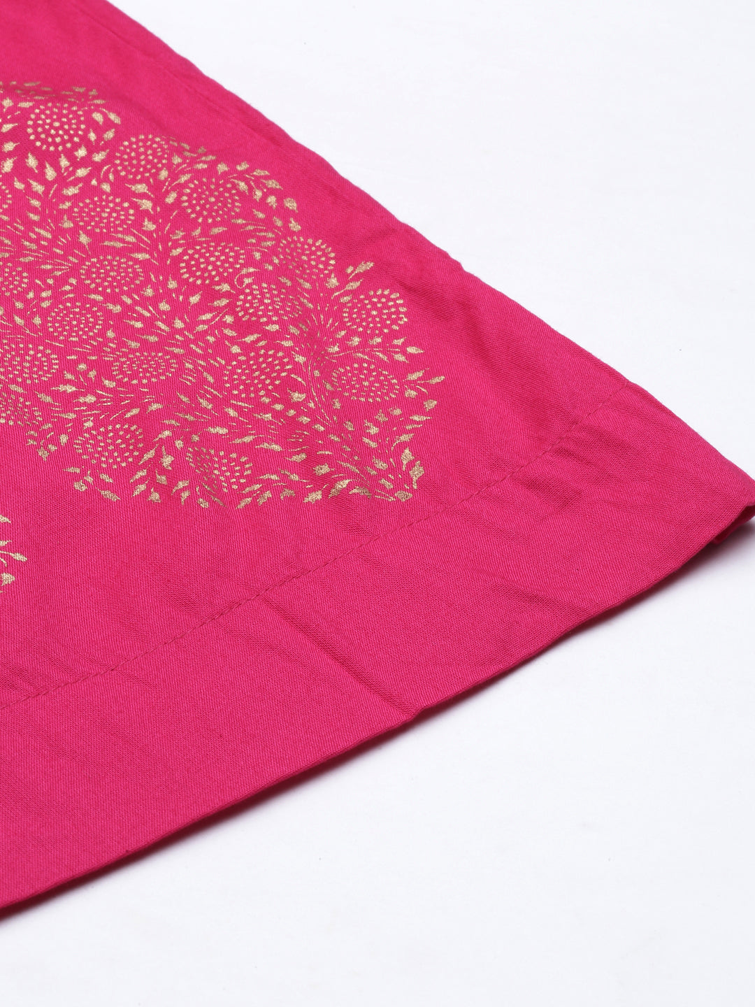 Neeru'S Rani Pink Color Plazzo