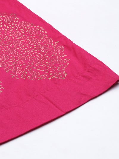 Neeru'S Rani Pink Color Plazzo