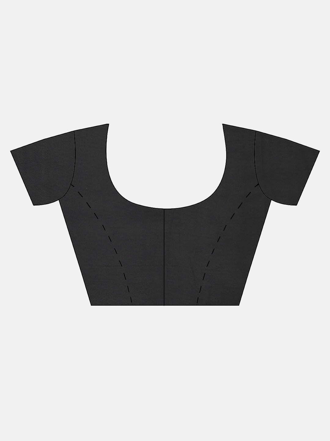 Neerus Black Embellished Saree With Blouse