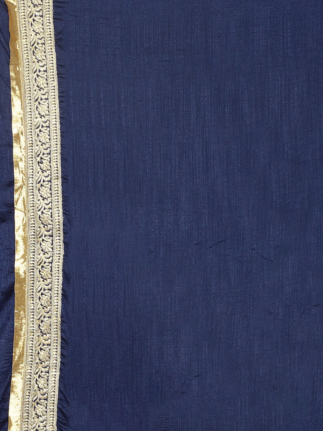 Neeru's Blue Textured Saree With Blouse