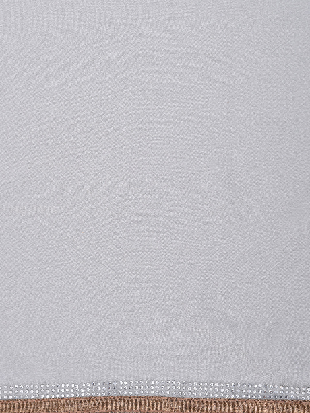 Neerus Grey Embellished Saree With Blouse