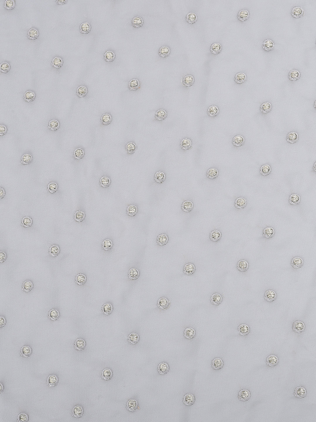 Neerus Grey Color Crepe Fabric Saree