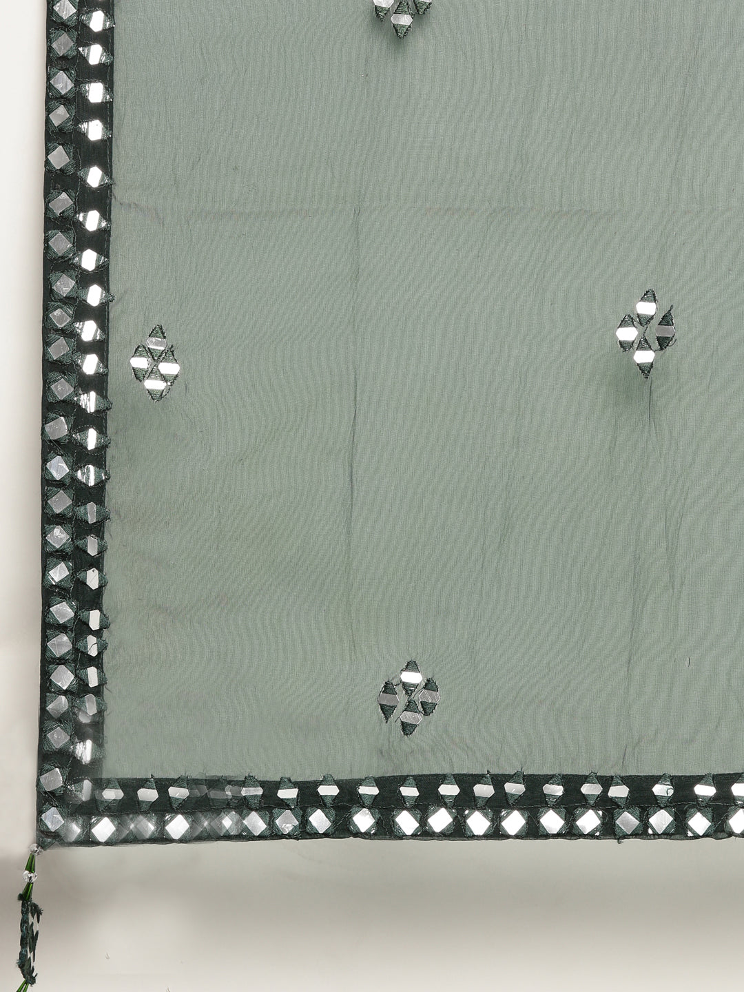Neeru'S Green Color Nett Fabric Ghagra Set