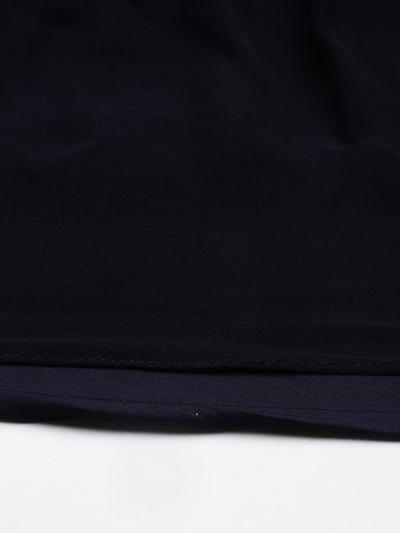 Neeru'S BLACK Color GEORGETTE Fabric Kurta