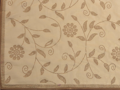 Neerus Gold Color Tissue Fabric Saree.