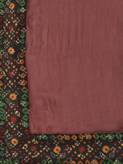 Neeru'S Grey Color, Silk Fabric Ghagra Set