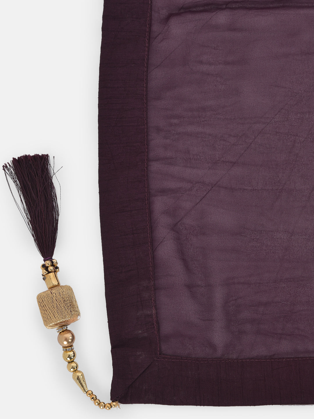 Neeru's Purple Embellished Kurta With Skirt & Dupatta