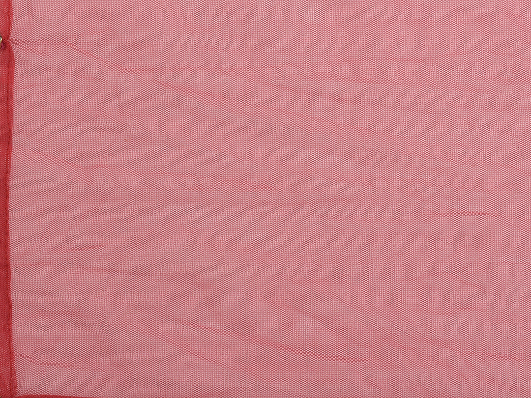 Neerus Red Color Georgette Fabric Salwar Kameez