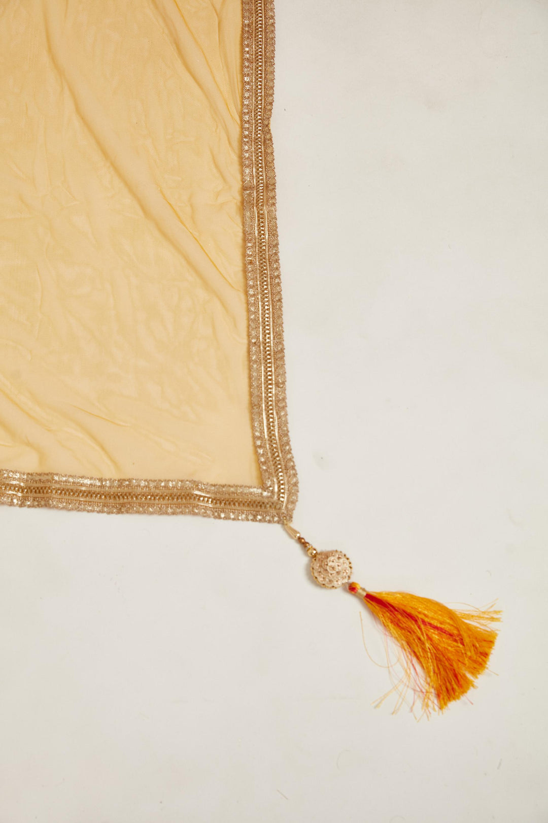 Neerus Mustard Color Georgette Fabric Gown