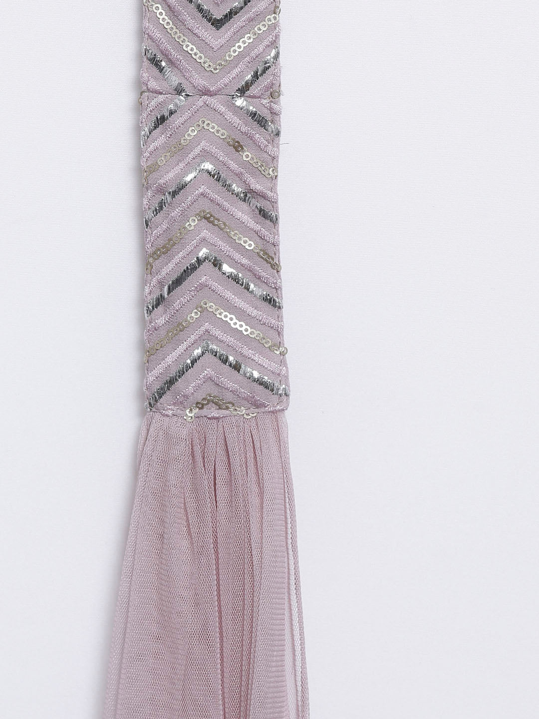 Neeru'S Onion Color, Georgette Fabric Suit-Short Anarkali