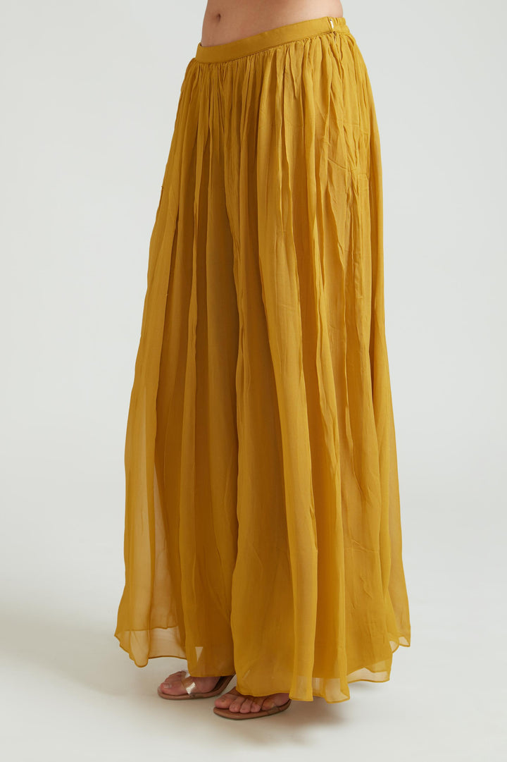 Neerus M Green Color Georgette Fabric Anarkali Suit Set