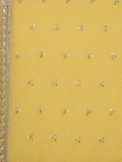 Neeru's Mouse Color Chanderi Fabric Suit-Anarkali