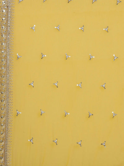 Neeru'S Mouse Color, Chanderi Fabric Suit-Anarkali