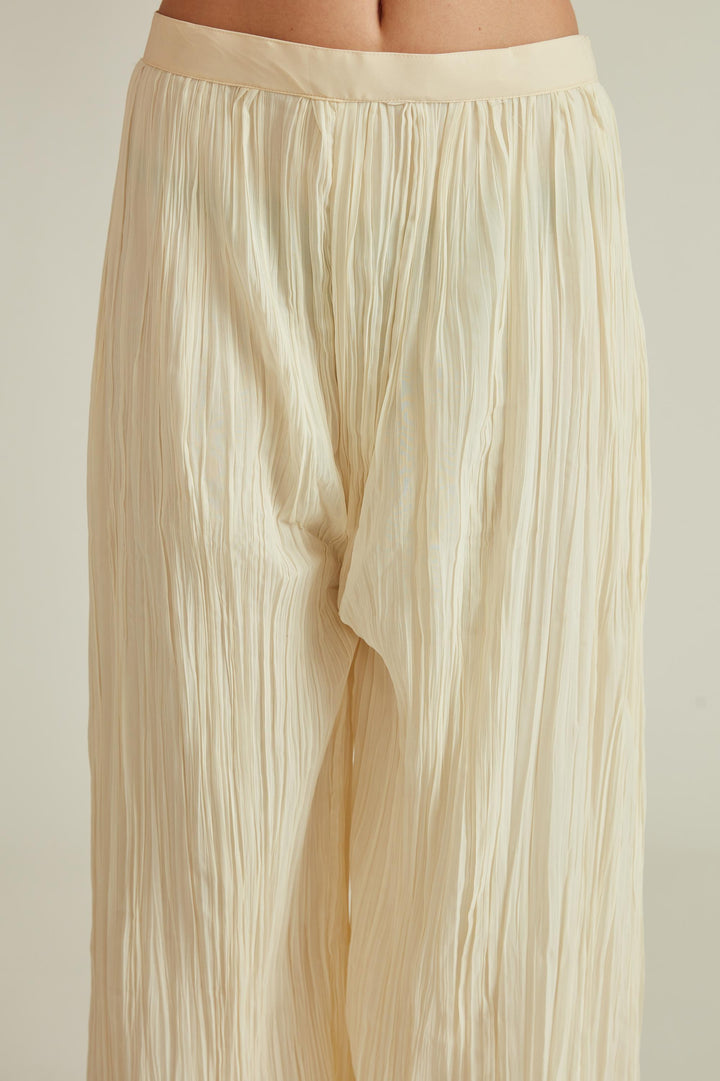 Neerus Beige Colour Georgette Fabric Suit