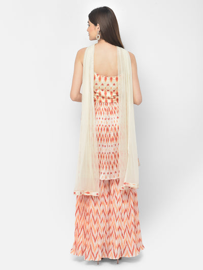 Neeru'S PRINTED color, Jute Silk fabric Kurta Sets With Dupatta