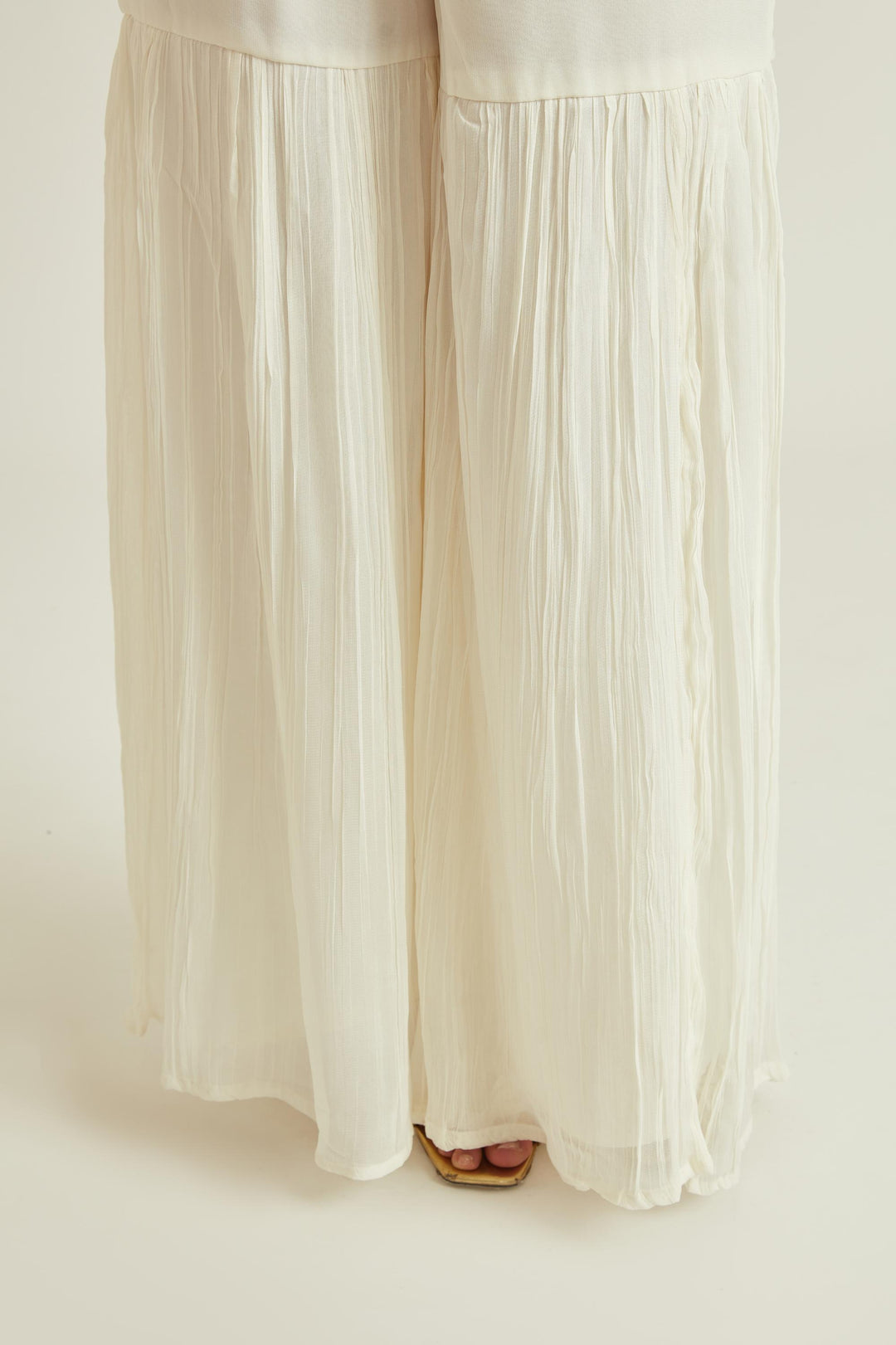 Neerus Off White Colour Georgette Fabric Suit