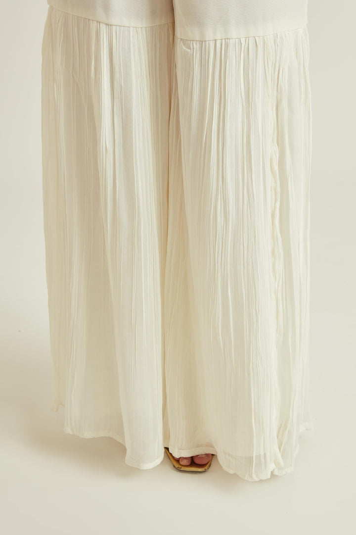 Neerus Off White Colour Georgette Fabric Suit