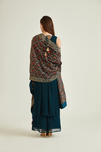 Neeru'S PEACOCK Colour GEORGETTE Fabric SUIT