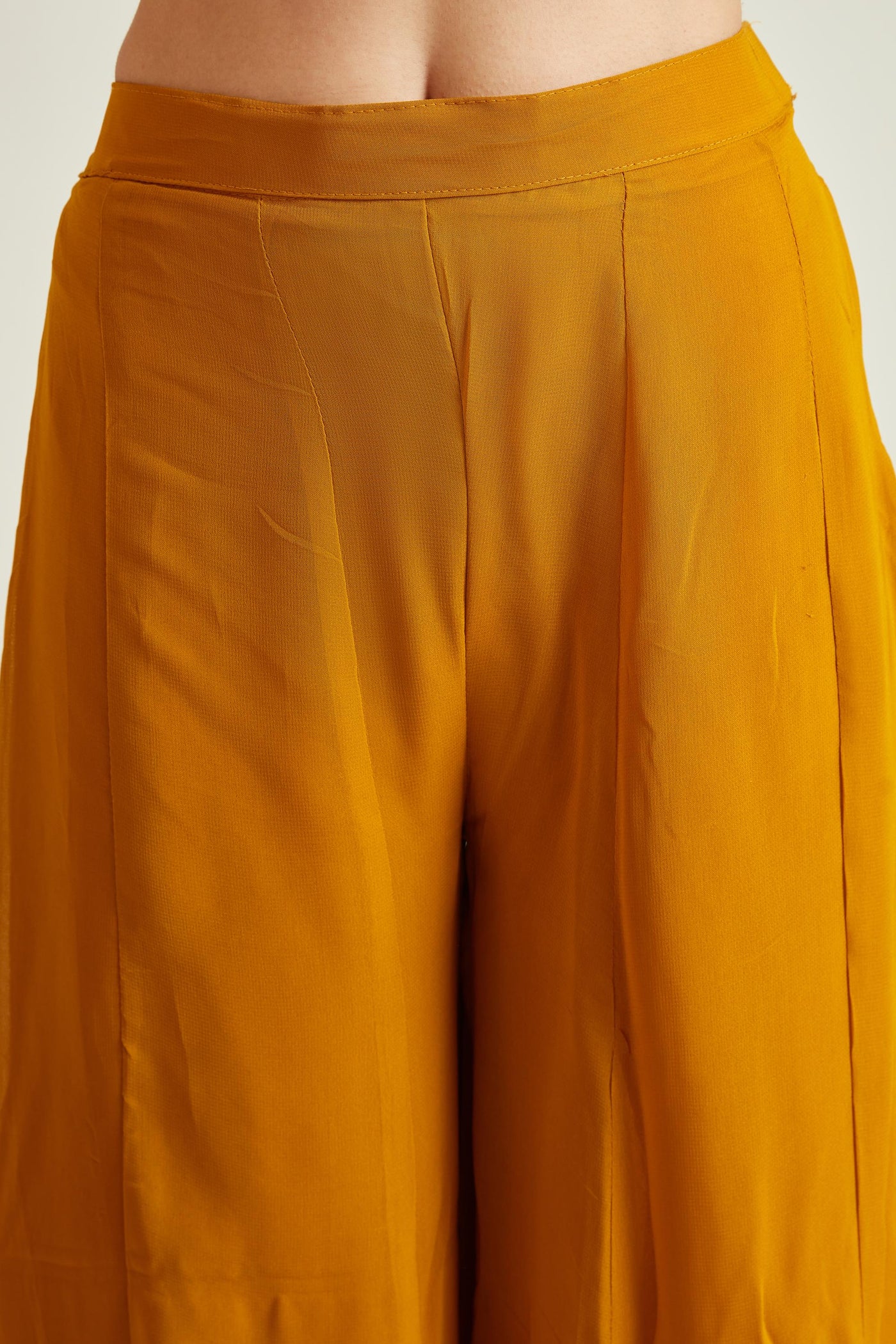 Neeru'S MUSTARD Colour GEORGETTE Fabric SUIT