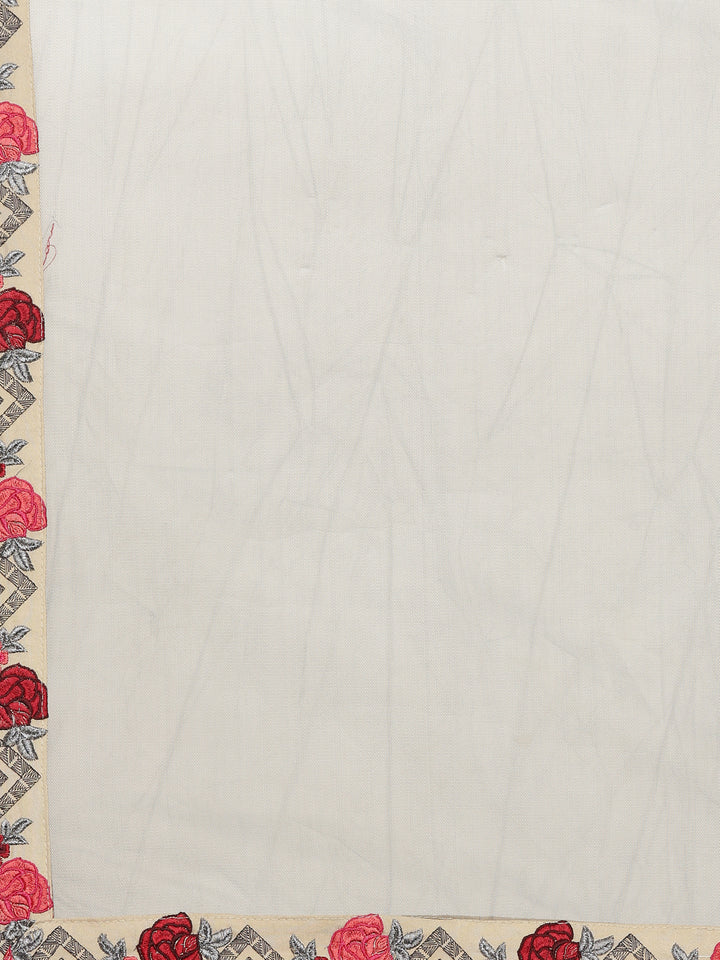 Neerus Black & Beige Zari Lehenga Set