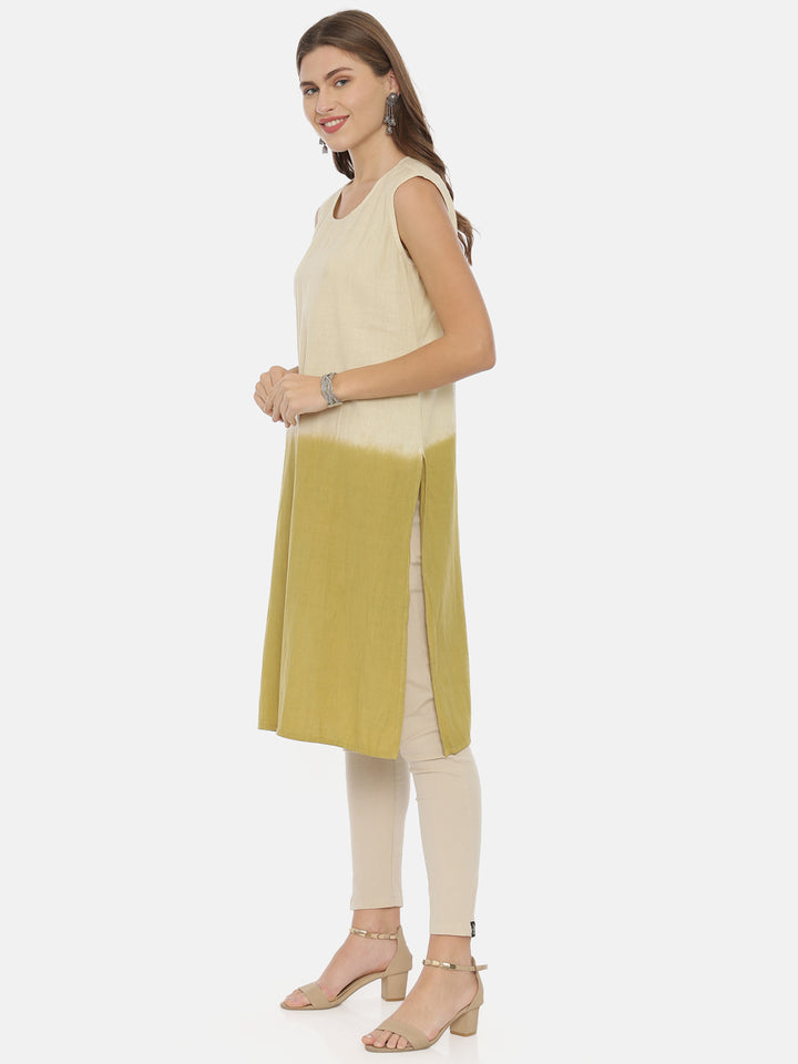 Neerus Multicolor Printed Straight Kurta With Jacket