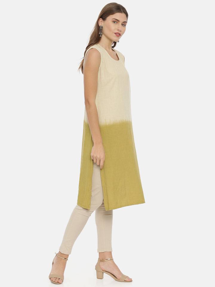 Neerus Multicolor Printed Straight Kurta With Jacket