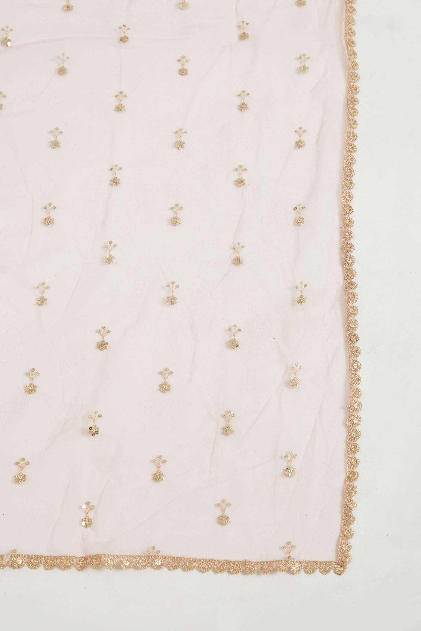 Neeru'S Lemon Color Georgette Fabric Lehenga Choli