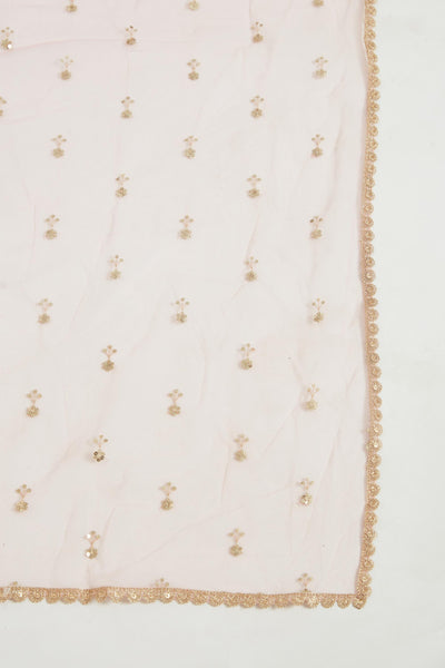 Neeru'S Lemon Color Georgette Fabric Lehenga Choli