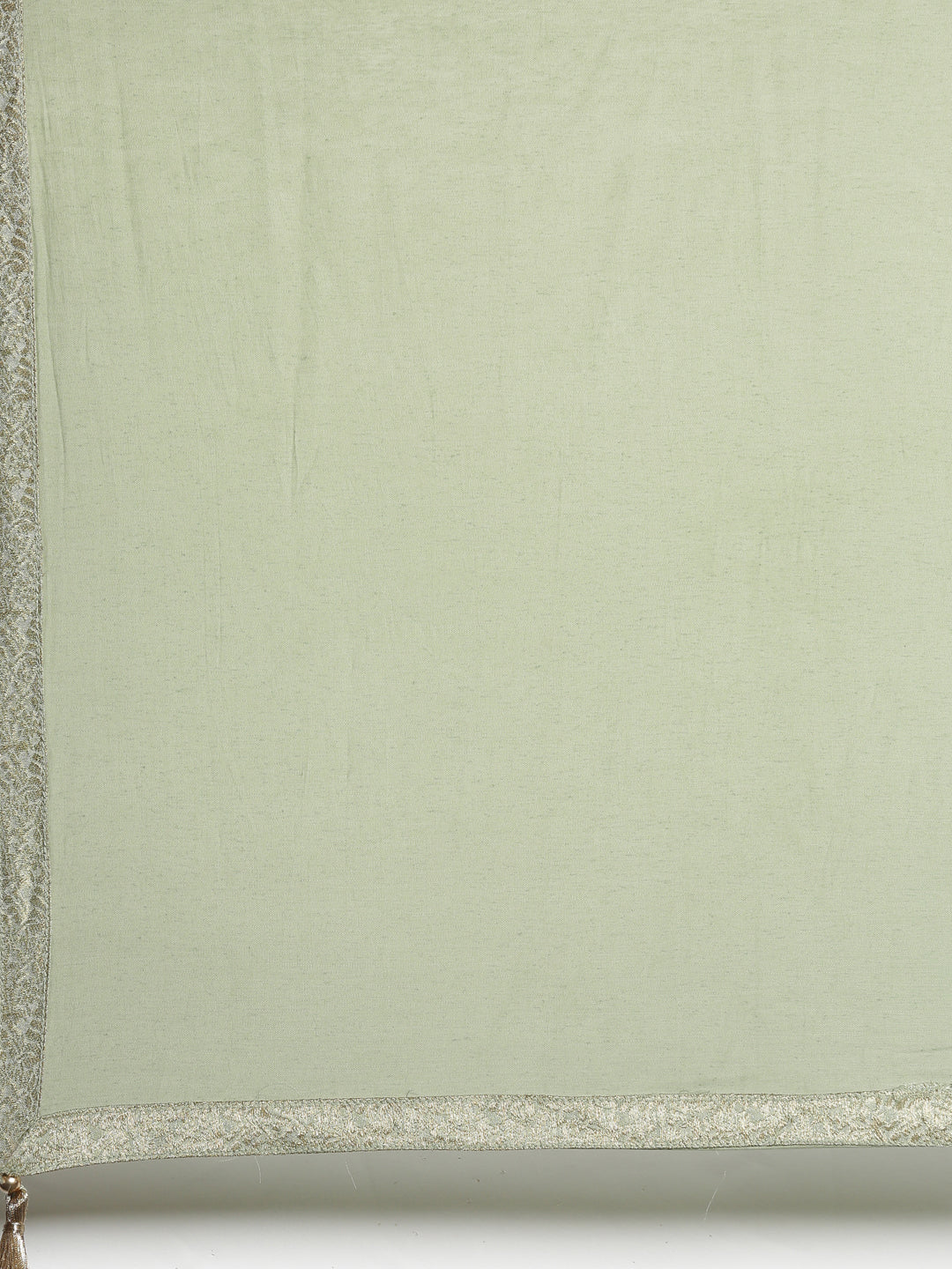 Neerus Pista Color Chanderi Fabric Kurta Set