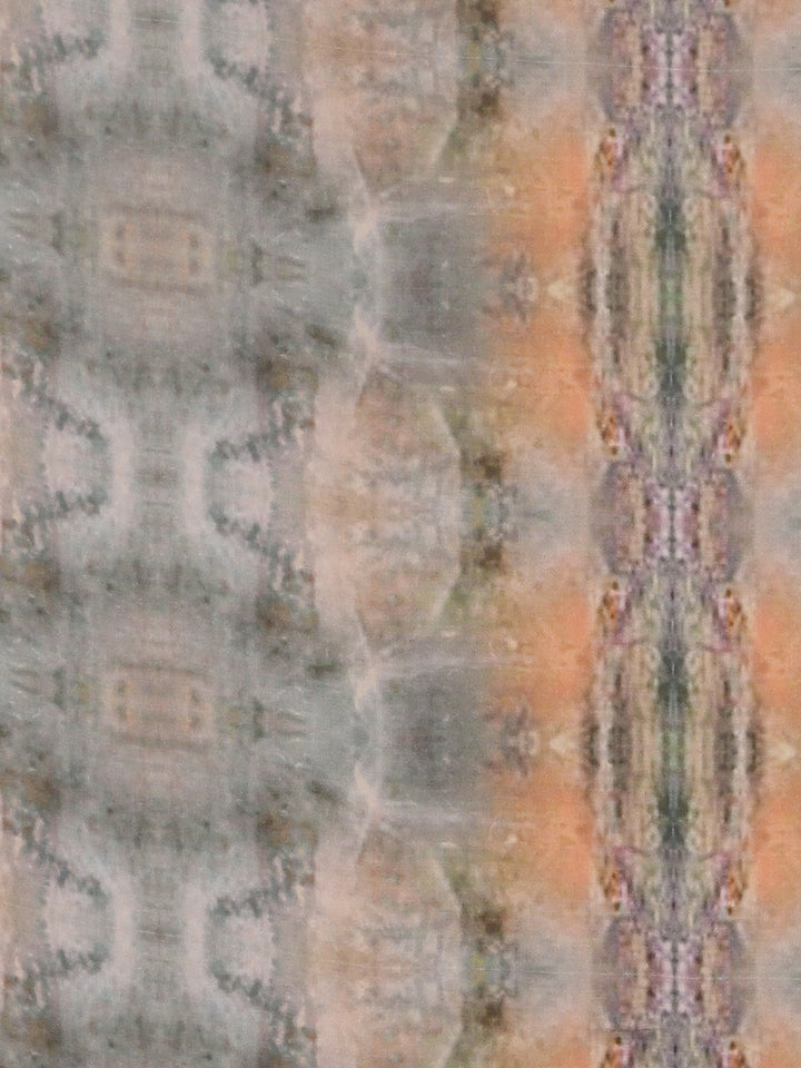 Neerus Multicolor Printed Saree With Blouse