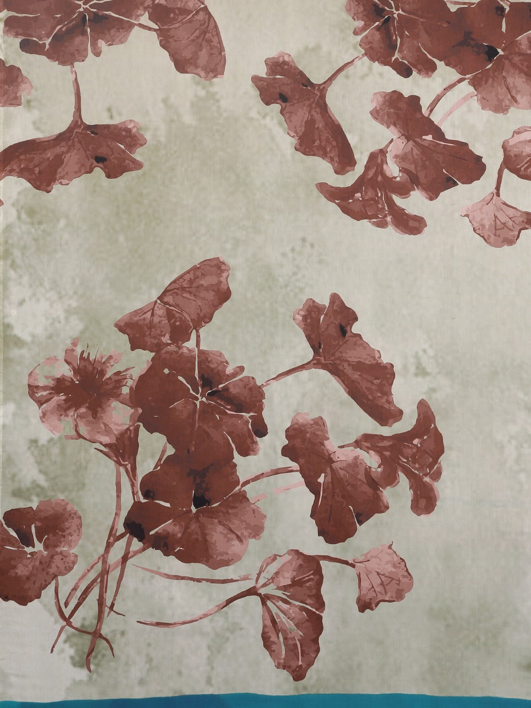 Neerus Blue Color Crepe Fabric Saree