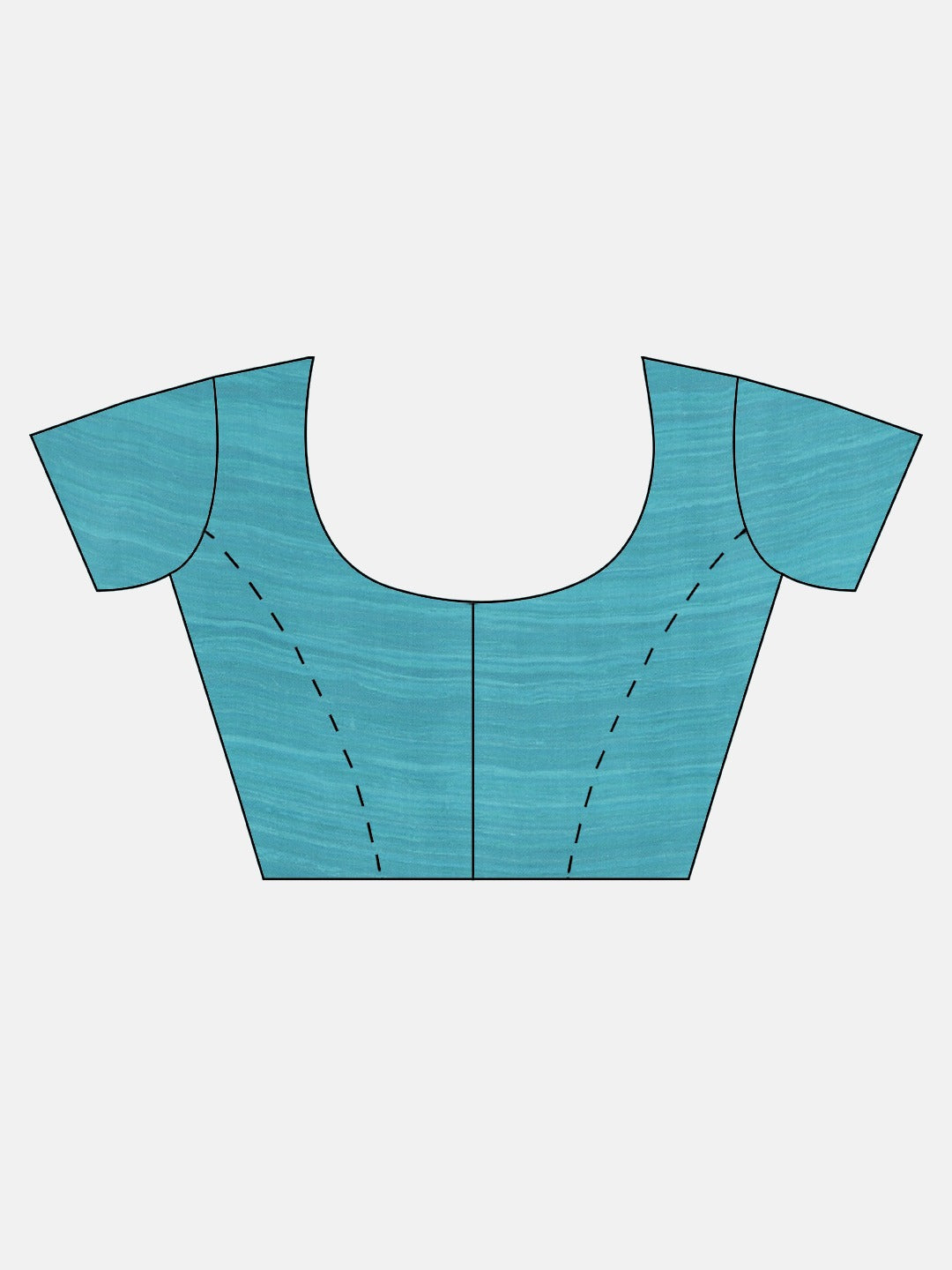 Neerus Blue Color Crepe Fabric Saree